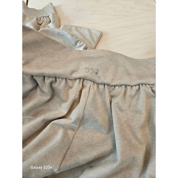 DSG Women High Rise Joggers Tan Loose Fit Comfy Pull On - Picture 2 of 5